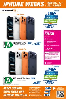 Aktueller expert Nentershausen Prospekt "iPHONE WEEKS" mit 5 Seiten