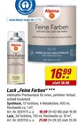 Feine Farben im Angebot bei toom Baumarkt in Potsdam Feine Farben Angebote von Alpina bei toom Baumarkt Potsdam für 16,99 €