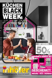 Aktueller Möbel Inhofer Möbel & Einrichtung Prospekt für Offingen: KÜCHEN BLACK WEEEKS mit 12} Seiten, 12.11.2025 - 29.11.2025
