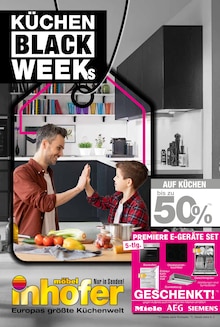 Aktueller Möbel Inhofer Prospekt (Ulm, 12 Seiten zum blättern Möbel Inhofer Prospekt KÜCHEN BLACK WEEEKS mit 12 Seiten