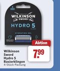 Hydro 5 Rasierklingen von Wilkinson Sword für 7,99 € bei combi im Angebot Hydro 5 Rasierklingen von Wilkinson Sword im aktuellen combi Prospekt