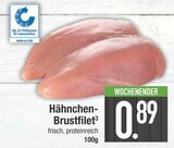Aktuelle Hähnchenbrust Angebote bei EDEKA in München Aktuelles Hähnchen-Brustfilet Angebot bei EDEKA in München ab 0,89 €