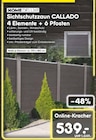 Netto Marken-Discount Krautheim - Sichtschutzzaun CALLADO Angebot im Prospekt Sichtschutzzaun CALLADO bei Netto Marken-Discount im Krautheim Prospekt für 539,00 €