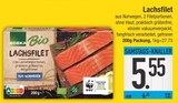 Bio Fisch im EDEKA Prospekt Lachsfilet von EDEKA Bio im aktuellen EDEKA Prospekt für 5,55 €
