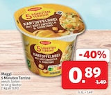 5 Minuten Terrine im Angebot bei nah&frisch in Wunstorf 5 Minuten Terrine Angebote von Maggi bei nah&frisch Wunstorf für 0,89 €