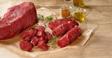 Rinder-Rouladen, -Braten oder -Gulasch Angebote bei REWE Frankfurt für 1,22 €