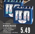 Aktuelles Mineralwasser Medium Angebot bei E center in Gelsenkirchen ab 5,49 €