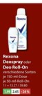 Deospray oder Deo Roll-On Angebote von Rexona bei V-Markt Regensburg für 1,99 €