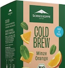 Tee Cold Brew Minze & Orange von Schneekoppe für 1,29 € bei budni im Angebot Tee Cold Brew Minze & Orange von Schneekoppe im aktuellen budni Prospekt