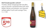 Grauburgunder Leitwolf bei GLOBUS im Zweibrücken Prospekt für 5,99 €