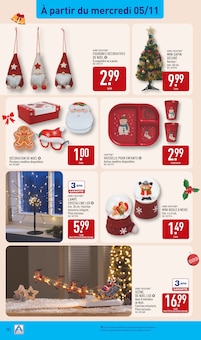 Promotion Pied Sapin dans le prospectus Aldi, valable du 04/11/2025 au 10/11/2025 Promo Pied Sapin dans le catalogue Aldi du moment à la page 28