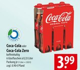 Coca-Cola oder Coca-Cola Zero Angebote bei famila Nordost Langenhagen für 3,99 €