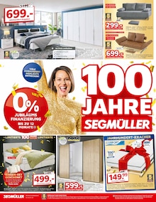 Couch im Segmüller Prospekt "100 JAHRE SEGMÜLLER" mit 6 Seiten (Nürnberg)