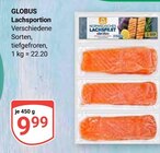 Lachsportion von Globus für 9,99 € bei GLOBUS im Angebot Lachsportion von Globus im aktuellen GLOBUS Prospekt