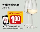 Weißweinglas im Angebot bei REWE in Erkelenz Weißweinglas Angebote bei REWE Erkelenz für 1,00 €