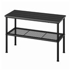 Schuhablage im IKEA Prospekt Bank mit Schuhablage schwarz von NIPÅSEN im aktuellen IKEA Prospekt für 39,99 €