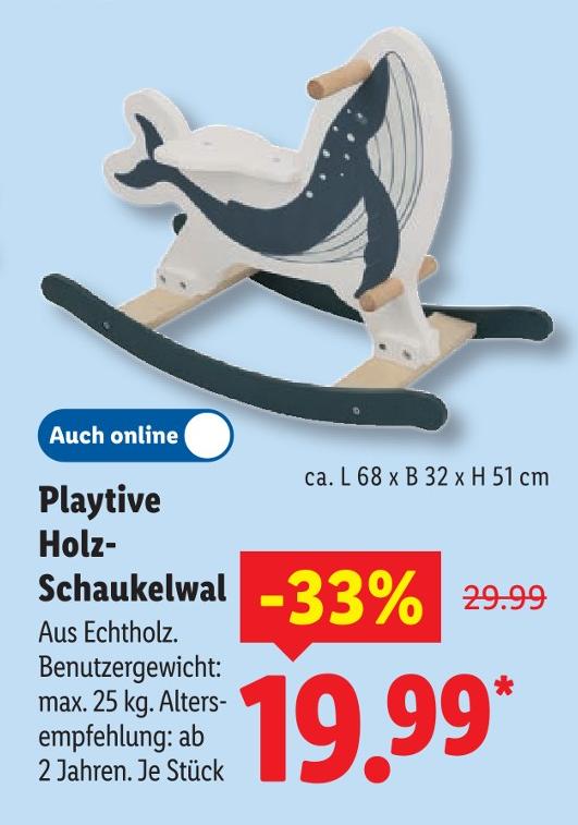 Playtive Holz-Schaukelwal