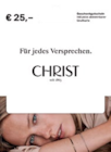 Geschenkgutschein von CHRIST im aktuellen REWE Prospekt für 21,25 €