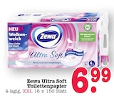Ultra Soft Toilettenpapier Angebote von Zewa bei E center Frankfurt für 6,99 €