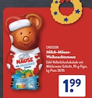 Milch-Mäuse-Weihnachtsmaus von Choceur im aktuellen ALDI SÜD Prospekt für 1,99 €