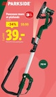 Ponceuse murs et plafonds - PARKSIDE en promo à 39,00 € chez Lidl Ponceuse murs et plafonds - PARKSIDE dans le catalogue Lidl