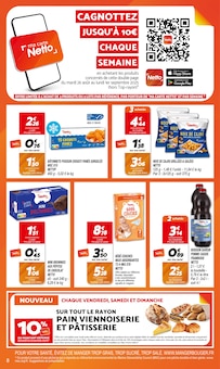 Promo Poisson pané dans le catalogue Netto du moment à la page 8