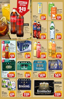 Cola im aktuellen REWE Prospekt (Gießen) Cola im REWE Prospekt "Dein Markt" mit 30 Seiten (Gießen)