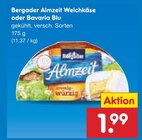 Almzeit Weichkäse oder Bavaria Blu im Netto Marken-Discount Prospekt Almzeit Weichkäse oder Bavaria Blu von Bergader im aktuellen Netto Marken-Discount Prospekt für 1,99 €