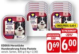 Herzstücke Hundenahrung Feine Pastete Angebote von EDEKA bei E center Schwäbisch Gmünd für 0,69 €