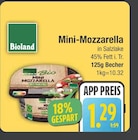 Mini-Mozzarella im EDEKA Prospekt Mini-Mozzarella von Bioland im aktuellen EDEKA Prospekt für 1,29 €