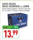 Wiess, Fassbrause oder Lemon Angebote von Gaffel Kölsch bei Marktkauf Brühl für 13,99 €