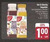 Banane Apfel Kirsche Smoothie Angebote von Gut & Günstig bei EDEKA Görlitz für 1,00 €