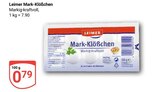 Mark-Klößchen Angebote von Leimer bei GLOBUS Pirmasens für 0,79 €