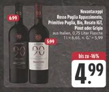Rosso Puglia Appassimento Angebote von Novantaceppi bei E center Chemnitz für 4,99 €