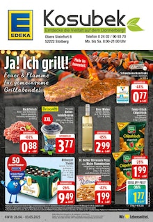 EDEKA Prospekt Stolberg (Rheinland, Kupferstadt) "Aktuelle Angebote" mit 24 Seiten