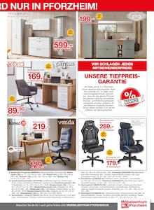 Bürostuhl im aktuellen Möbelzentrum Pforzheim Prospekt (Pforzheim) Bürostuhl im Möbelzentrum Pforzheim Prospekt "Unschlagbare Preise" mit 20 Seiten (Pforzheim)