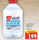 Destilliertes Wasser von Gut&Günstig im aktuellen E center Prospekt