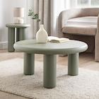 Table basse pieds larges vert - B&M Table basse pieds larges vert à 59,99 € dans le catalogue B&M