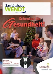 Sanitätshaus Wendt Fahrrad- & Rollstuhlservice Wendt GmbH Prospekt für Neubrandenburg: "Schenken Sie Gesundheit!", 6 Seiten, 13.11.2024 - 31.01.2025