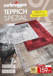 Zurbrüggen Prospekt für Extertal mit 16 Seiten Zurbrüggen Prospekt für Extertal: "TEPPICH SPEZIAL", 16 Seiten, 15.10.2024 - 31.01.2025