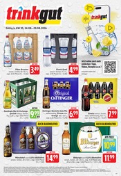 Trinkgut Supermarkt Prospekt der aktuellen Woche mit 6 Seiten, gültig von 24.08.2026 bis 29.08.2026, in Wallhausen und Umgebung Aktueller Trinkgut Supermarkt Prospekt in Wallhausen und Umgebung, "Aktuelle Angebote" mit 6 Seiten, 24.08.2026 - 29.08.2026