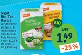 Bio-Tee Basics von tegut... im aktuellen tegut Prospekt für 1,49 €