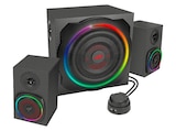 Aktuelle Notebook Angebote bei MediaMarkt Saturn in Bottrop Aktuelles AVENZA RGB Aktives 2.1-Lautsprechersystem, Schwarz Angebot bei MediaMarkt Saturn in Bottrop ab 79,99 €