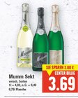 Sekt von Mumm im aktuellen E center Prospekt