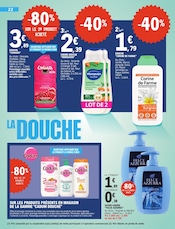 Savon en promo dans le catalogue E.Leclerc à la page 22
