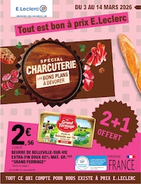 Prospectus E.Leclerc à Sézanne, "Tout est bon à prix E.Leclerc", 56 pages, 03/03/2026 - 14/03/2026