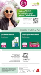 Aktueller mea - meine apotheke Apotheken Prospekt für Sontheim: Unsere Mai-Angebote mit 4} Seiten, 01.05.2026 - 31.05.2026