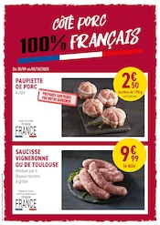 Saucisse Angebote im Prospekt "L'AUTOMNE SE SAVOURE CHEZ VOTRE ARTISAN BOUCHER !" von Rayon Boucherie Carrefour auf Seite 3
