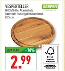 Vesperteller Angebote von KESPER bei Marktkauf Mettmann für 2,99 €