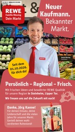 REWE Prospekt für Horn-Bad Meinberg mit 32 Seiten REWE Prospekt "Dein Markt" für Horn-Bad Meinberg, 32 Seiten, 12.10.2026 - 17.10.2026